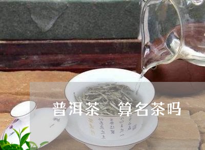 普洱茶 算名茶吗/2023041014826